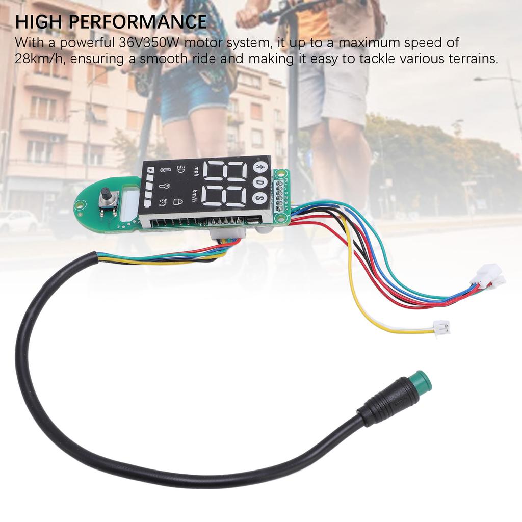 Electric Scooter Dashboard Circuit Board PCB Electric Scooter BT Circuit Board Replacement 36V350W for MI4