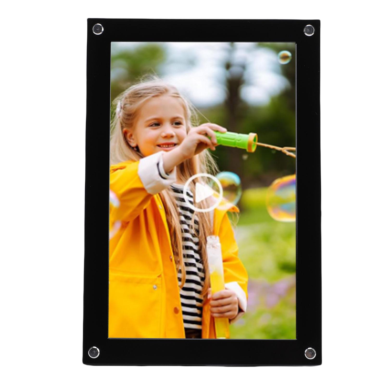 

WiFi Digital Picture Frame 10.1 Inch Acrylic 1280x800 32GB Smart Electronic Photo Frame Auto Rotate
