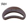Versatile Hair Claw Strong Grip Claw, Jelly Semi-Transparent Clip with Anti-Slip Teeth, Crescent-Shaped Burr-free Openwork Accessory for Medium