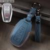 Leather Car Key Cover Case Shell For Geely Coolray X6 Atlas Monjaro Tugella Geometry C Emgrand Global Kulrey Hawk Gx7 Okavango