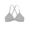 Wind Triangle Cup Bra Chest Pad Removable No Steel Rim Sexy Thin Comfortable French Beauty Back Suspender Bra