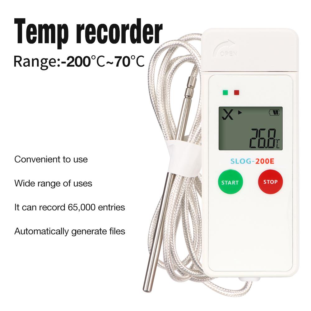 2025 New USB Temperature Data Logger 65000 Points with NTC Sensor High Precision Recorder for Warehouse Cold Chain