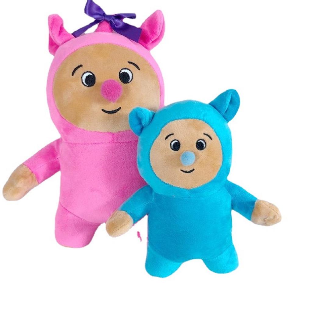 HOT Baby TV Billy and Bam Cartoon Plush Figure Toy Soft Stuffed Doll For Kid Birthday Christmas Gift