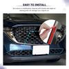 LUWU Front Grill Mesh Compatible With   2024 2025 Mazda CX-5 Front Mesh Grill erts Trims Front Mesh Grille Cover Guard for 2024 2025 Mazda CX5 Car