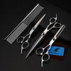 7.0-Inch Detachable Curved Pet Grooming Scissors Set for Household Use