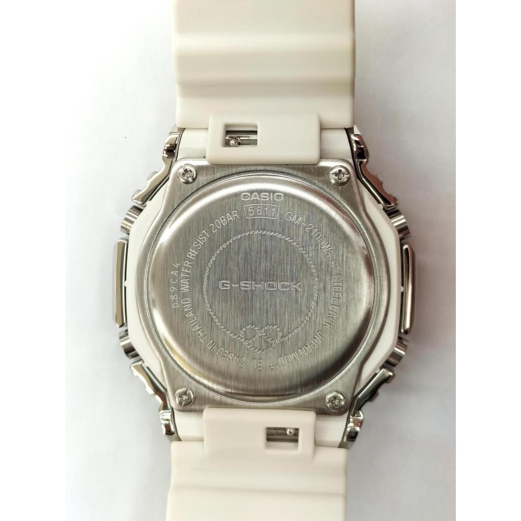 Used CASIO GM-2100WS G-SHOCK