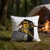 TTelamonS Shedletsky Q Version HD Print Square Pillow Cover Polyester Lightweight Customizable for Home Office Sofa Decor