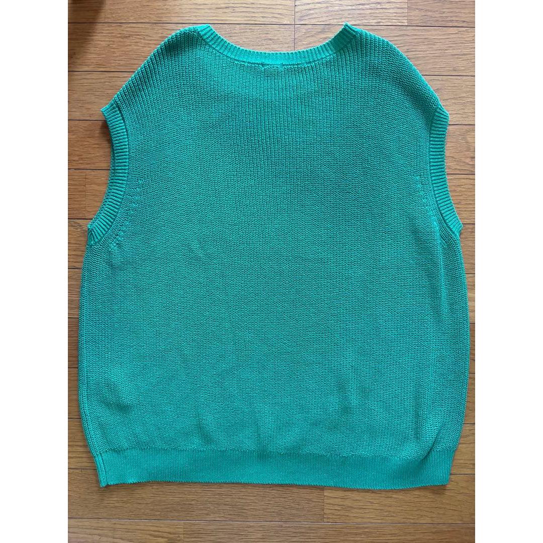 INA Green Sleeveless Knit