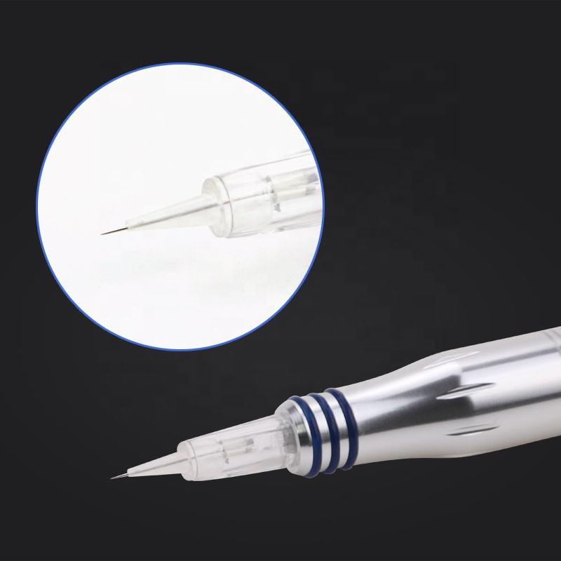 Disposable Integrated Tattoo Needle with Screw Thread for Liner and Shader, Microblading, and Current Meter Needle Tip