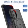 Case for Samsung Galaxy A56 A26 A26 A16 A06 A55 A35 A15 A54 A14 A05 5G 4G Magnetic Wireless Charge With Holder Anti-fall Cover