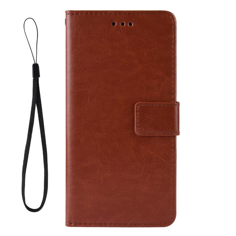 Suitable for Samsung A12 Phone Case, Galaxy A50S Phone Cover, A11 Crazy Horse Pattern, F62/A31 Flip Cover, 421S