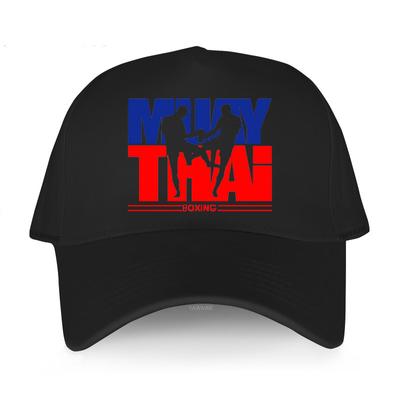 Gorra de béisbol ajustable negra para mujer, gorras de lujo para Muay Thai, boxeo, lucha, hombre, Hip Hop, visera corta, gorra Snapback, gorra deportiva para adultos