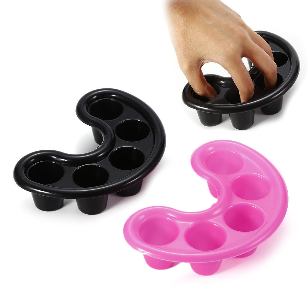 

Искусственное удаление ногтей Nail Art Рука Soaker Wash Bowl Кутикула Удаление лотка цвет случайный