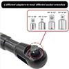 Zwei-Modus Ausziehbarer Drehmomentschlüssel 50Nm Elektrisch/100Nm Manuell Drehmoment 3/8" Antrieb Ratsche Für Automobilreparatur Tägliche Wartung