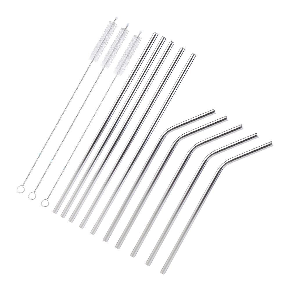 Buy 10pcs Stainless Steel Drinking Straws for Yeti 20oz & 30oz with 3
