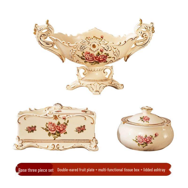 Luxury European Ceramic Irregular Fruit Plate