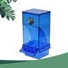 Comederos para Pájaros de Jaula Dispensador de Comida de Plástico con Columpio para Cacatúa Conuro