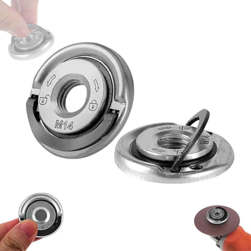 Winkelschleifer Flanschmutter Tragbare Spannscheibe Klemme Winkelschleifer Druckplatte