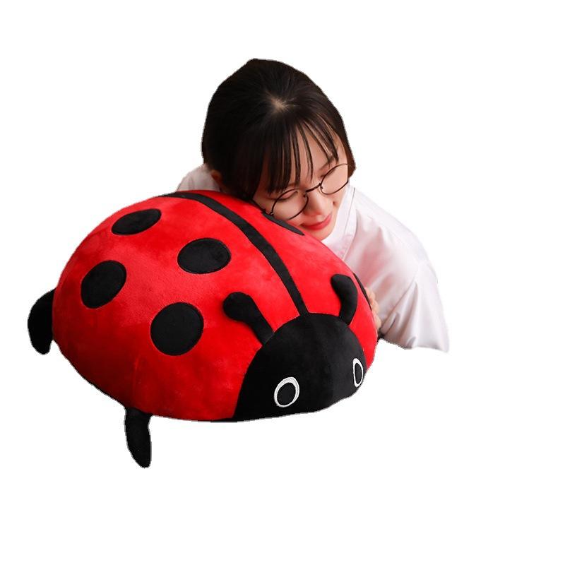 Coccinella Sette Stelle Bambola Coccinella Tartaruga Dorata Peluche Bambola Verme Bambola Creativa
