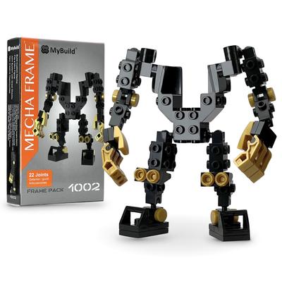 MyBuild 1002 Mech Frame Blocks Robot Base Assembly Set - Freely Customizable, Compatible with Other Brands, Recommended Ages 12+