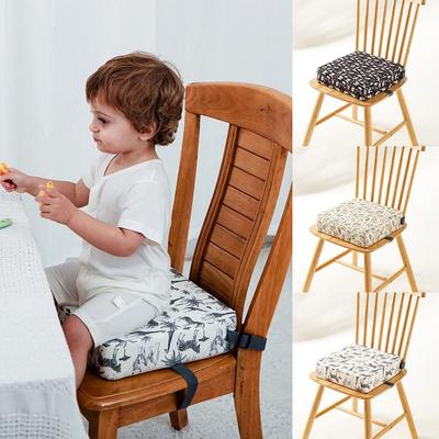 Waterproof Baby Booster Seat Cushion Adjustable Removable Kids Dining Chair Cushion Multifunctional Soft Sponge