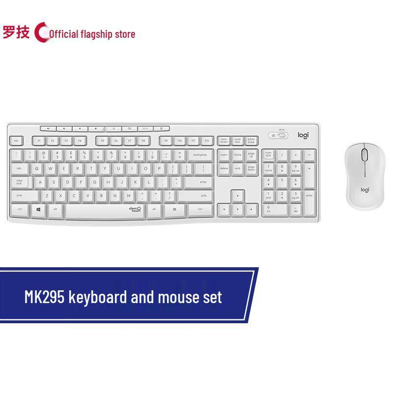 Logitech MK295 Silent Wireless Keyboard and Mouse Combo