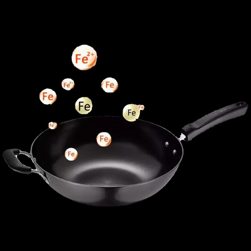 SUPOR FC32L18 32cm Cast Iron Wok