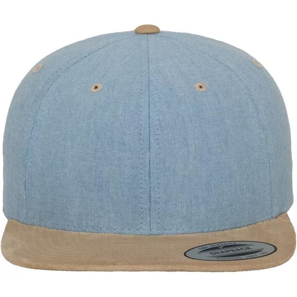 Flexfit Suede Snapback Cap