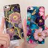 For iPhone 5 5s SE (2016) 4 4s Cute Flower Butterfly Cat Painted Case For iPhone5 iPhone4 Soft Silicone TPU Phone Cases