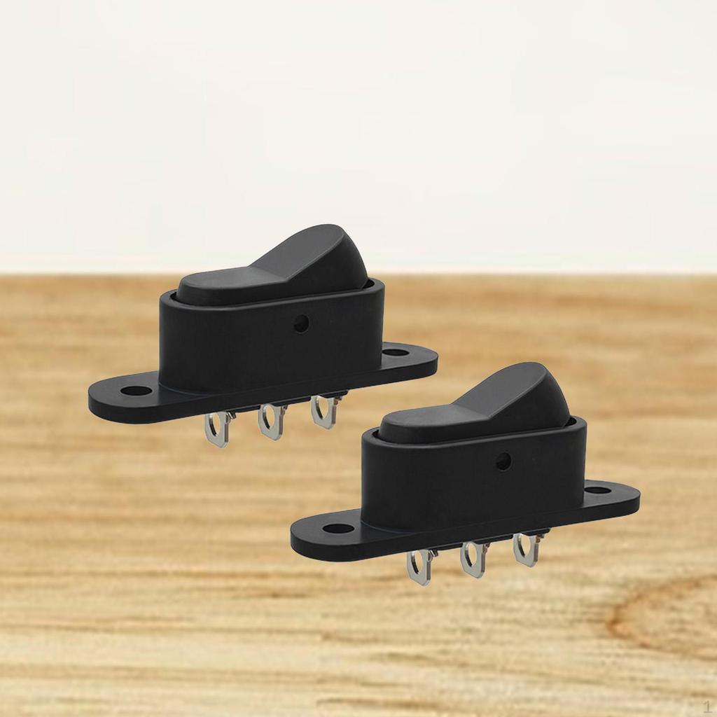 2 Pieces Boats Rocker Switch Electrical Equipment on/Off Toggle Power for