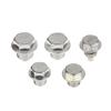 1 Stück Autozubehör Magnetischer Saug-Ablassschrauben mit 5 Dichtungen Neodym-Magnet Edelstahlbolzen Heavy Duty Ölstopfen