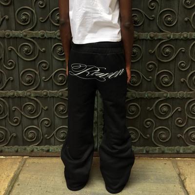 European and American Y2K Hip Hop Street Dance Casual Elastic Dark Printed Street Trendy Pants