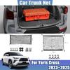 For Toyota Yaris Cross Parts S HEV AC200  2024 2025 Storage Bag Trunk Net Black Mesh Nylon Trunk Stretchable Car Accessories