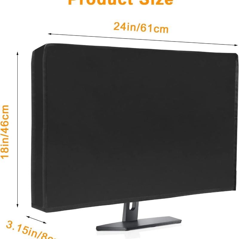 Computer Monitor Beschermer in Meerdere Maten, Waterdicht Stofdicht Antistatisch, Volledige Body Zijdezacht HD Paneel Cover