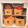Large Waterproof Washable Kraft Paper Storage Bag for Refrigerator or Desktop Organization, Thickened for Durability, Flower Pot Cover