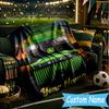Custom Personalized Blanket John-Deere Soft Throw Blanket, Suitable for Family and Friends, Sofa Blanket,Home Decor Christmas gift