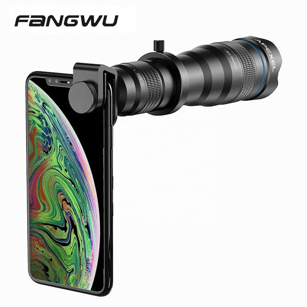 OEM Smartphone Camera Lens 36x Telephoto Telescope Lens Monocular Selfie Tripod for All Cell Phone Phone Lens