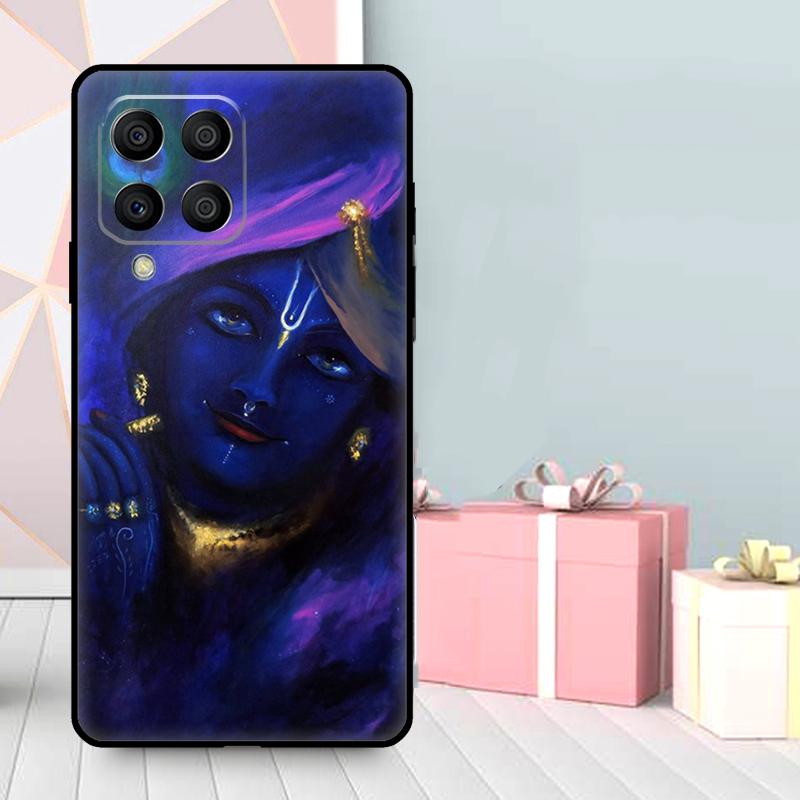 Indian God Lord Krishna Case For Samsung Galaxy M56 M52 M32 M53 M16 M11 M21 M31 M35 M12 M13 M14 M15 M36 M55 M34 M54