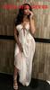 Sexy Sheer Mesh Splicing Dress With High Waist For Beach And Camping Fashion