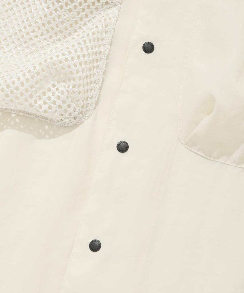 COVERNAT 2Pk Utility Shirt Ivory