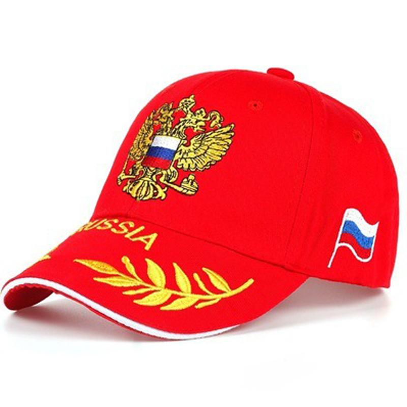 Russian National Emblem Flag Eagle Embroidered Baseball Cap Fashion Casual Cap Men's and Women's Cap