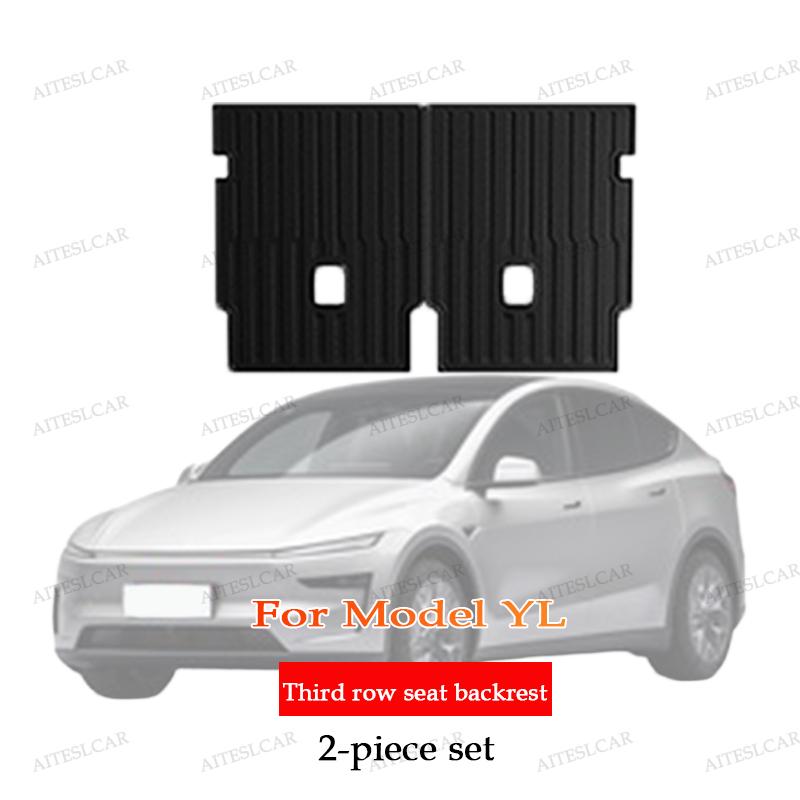 AITESLCAR For Tesla Floor Mat Model YL 2026 Car Trunk Mat Set Luggage Mat TPE Waterproof Anti-Slip Set LHD&RHD Floor Liner Mat