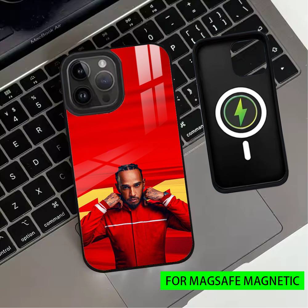 Coole L-Lewis H-Hamilton-es Handyhülle Für iPhone17,16,15,14,13,12,11 Plus,Pro Magnetisch Für Magsafe Kabelloses Laden