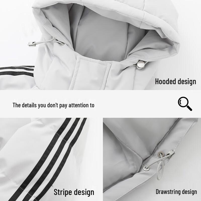 Guirenniao Men's Hooded Padded Winter Jacket