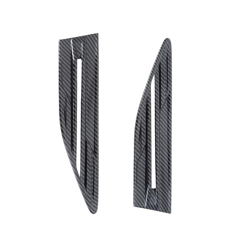 Powerful For Hyundai Sonata DN8 2024 Carbon Fiber Car Side Air Vent Fender Cover Trim Decoration Accessories