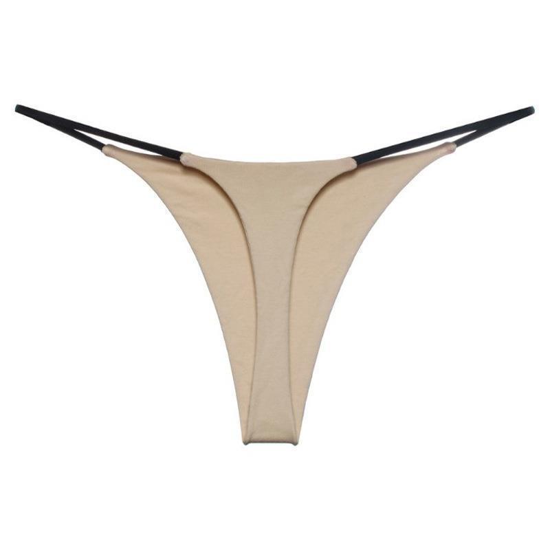 Women's Summer T-Back One-Piece Sexy Silk Yoga Underwear