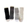 Calzino Bambini Estate Stile Leggero Copripiede a Righe Verticali, Calzini Spessi e Morbidi, Colore Unico, Versatile e Adatto per Snellire le Gambe.