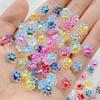 50Pcs Cute Cartoon Mini Colorful Cat Claws Series Nail Art Resin Designer Charms DIY Craft For Nail 3D Decorations Jewelry