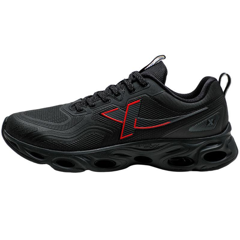 Xtep Fashionable Comfortable Versatile Shock Absorbing Wear Resistant Waterproof Low Top Running Shoes Men sneaker Black 876419110036-6 39