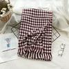 Imitation Cashmere Houndstooth Scarf for Women in Autumn and Winter Versatile Tassels and Skin Friendly New Plaid Scarf Thickened Shawl